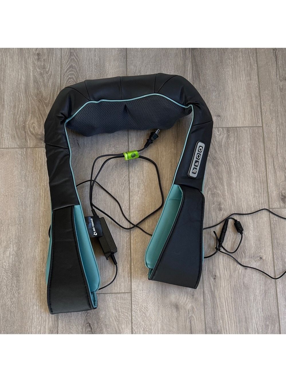 Black and Teal Neck Massager
